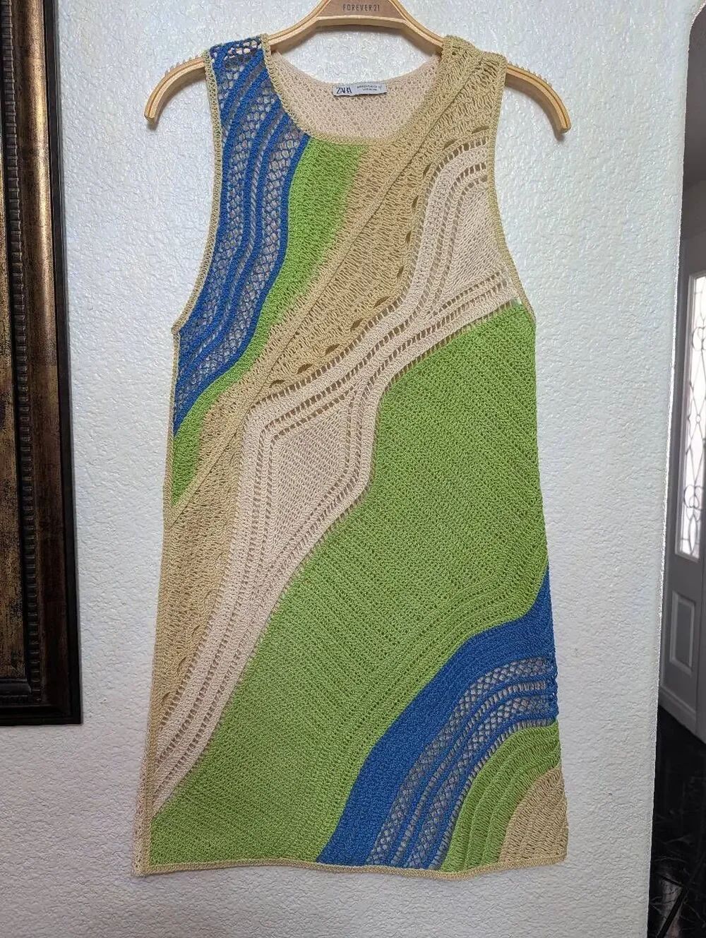 Zara cover up dress small
